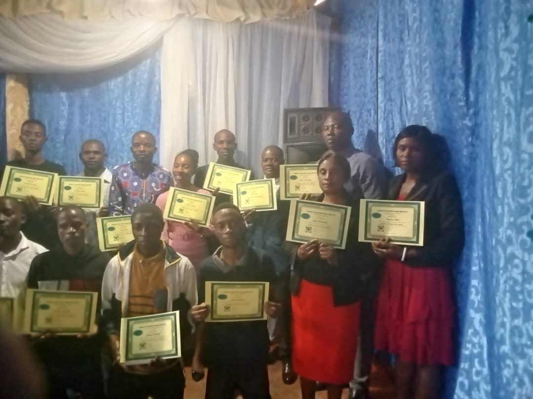 Graduates of The Jail  & Prison Ministry Training Course